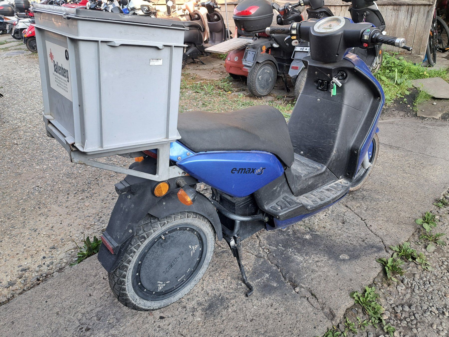 Scooters: E-Roller E-Max 110S Bastler Lieferung möglich – Défectueux à Hallau par ZIEGLER-Motorhandel 6