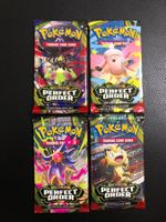Perfect Order - 4x Booster Pack (All Artworks) SEALED Ab 1