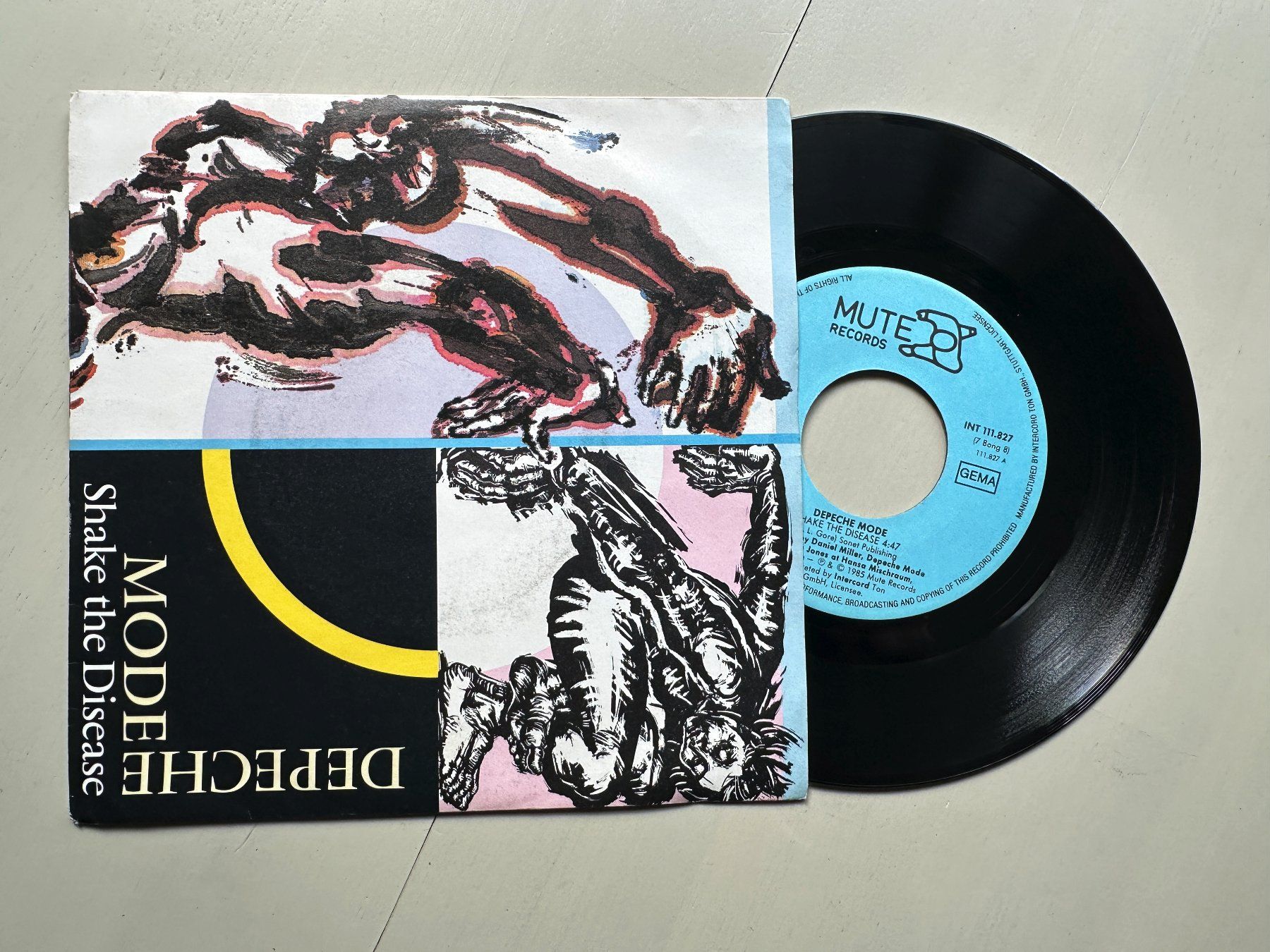 Dischi in vinile: DEPECHE MODE tolle Single Shake the discase Kult Top Hit – Usato da Basel venduto da Partridge