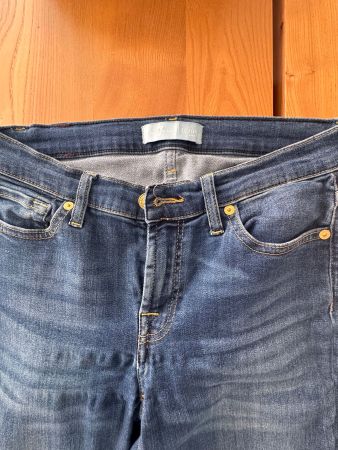 7 for all Mankind Jeans Gr. 27 Denim Stretch Sommer
