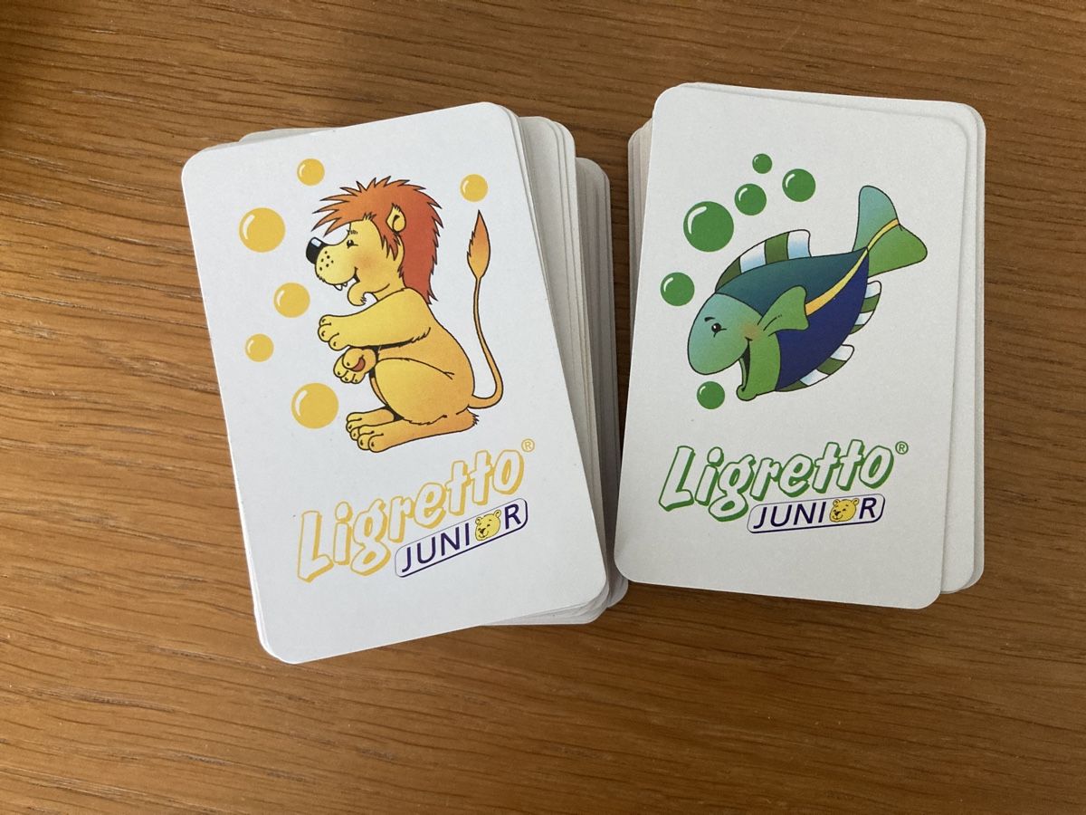 Giochi: Ligretto Junior Kartenspiel Schmidt – Usato da Mühlau venduto da hofstattuhu 1