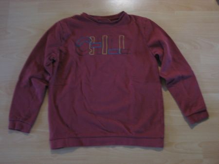 rostbrauner Pulli Gr. 164