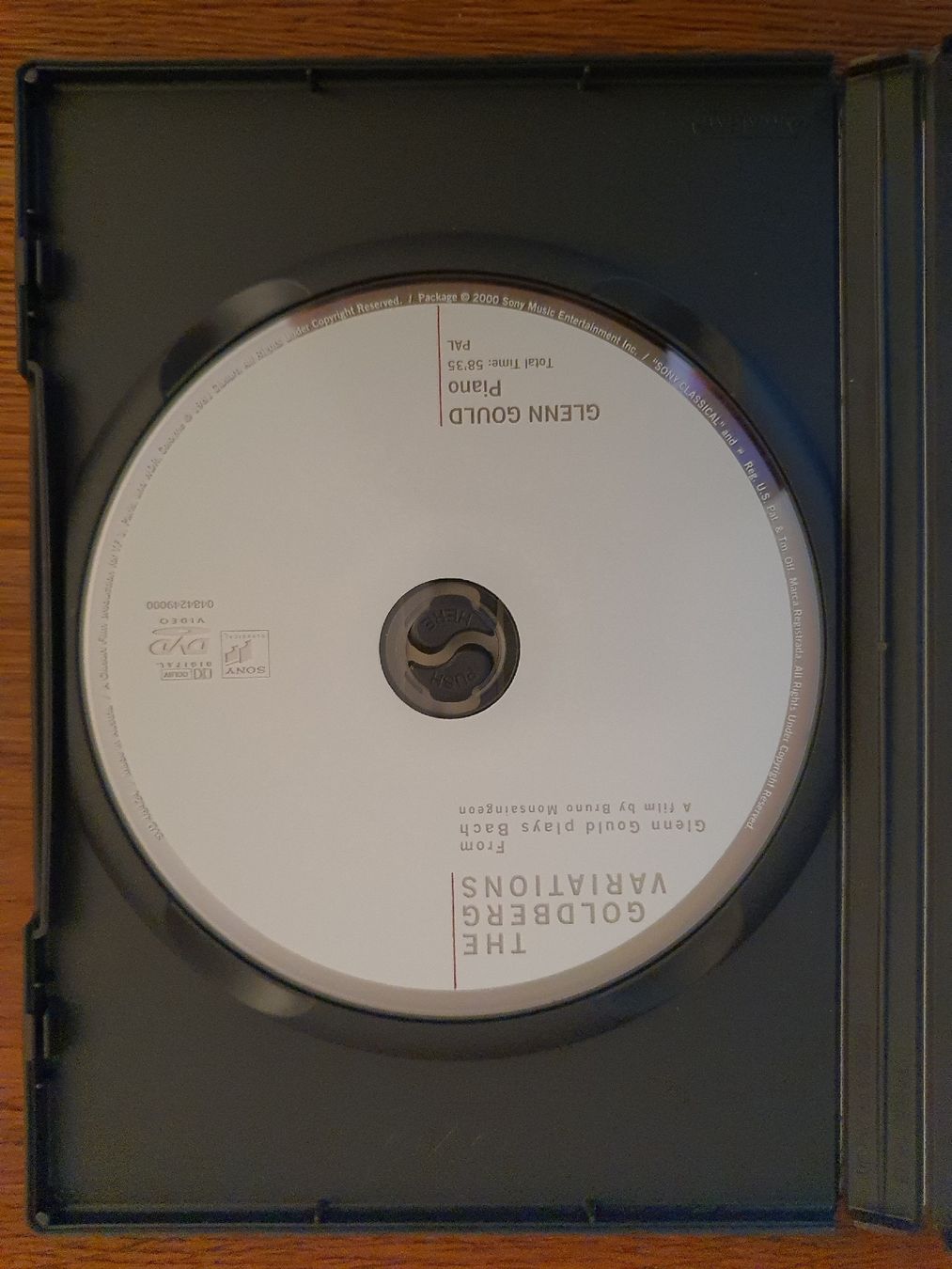 Tutti i DVDs: Glenn Gould's Goldberg Variations DVD - Bach – Usato da Zürich venduto da tim_8vjq 2