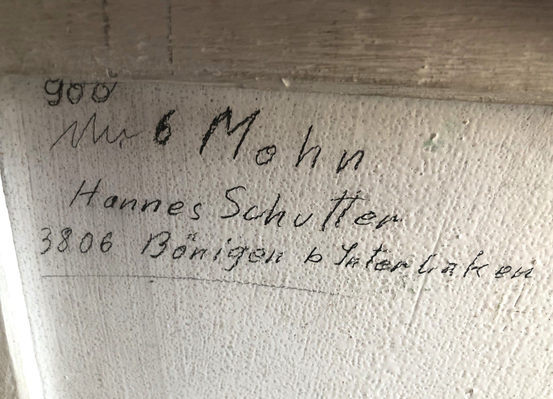 Dipinti: Hannes Schutter (1929-2001) - Ölgemälde - "Mohnblumen" – Usato da Schaffhausen venduto da durruti 5