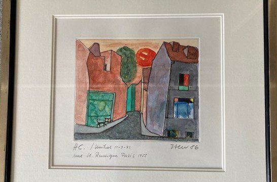 Gemälde: Iten Karl. Rue St. Rustique, Paris – Gebraucht aus Frauenfeld von picowalo 1