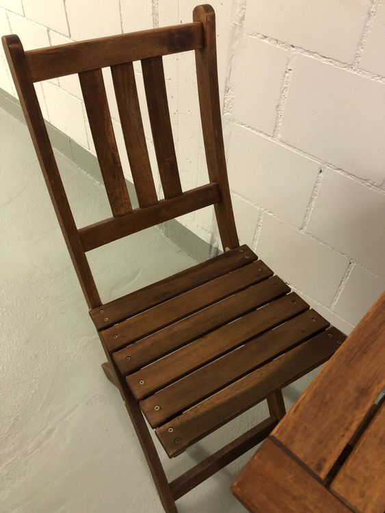 Holztisch quadratisch Ikea Kaufen auf Ricardo