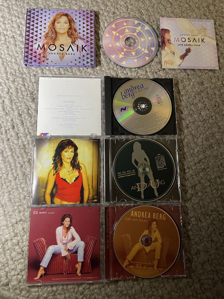CD: 4x Andrea Berg  – Nuovo (secondo la descrizione) da Reinach AG venduto da trigger7811 1