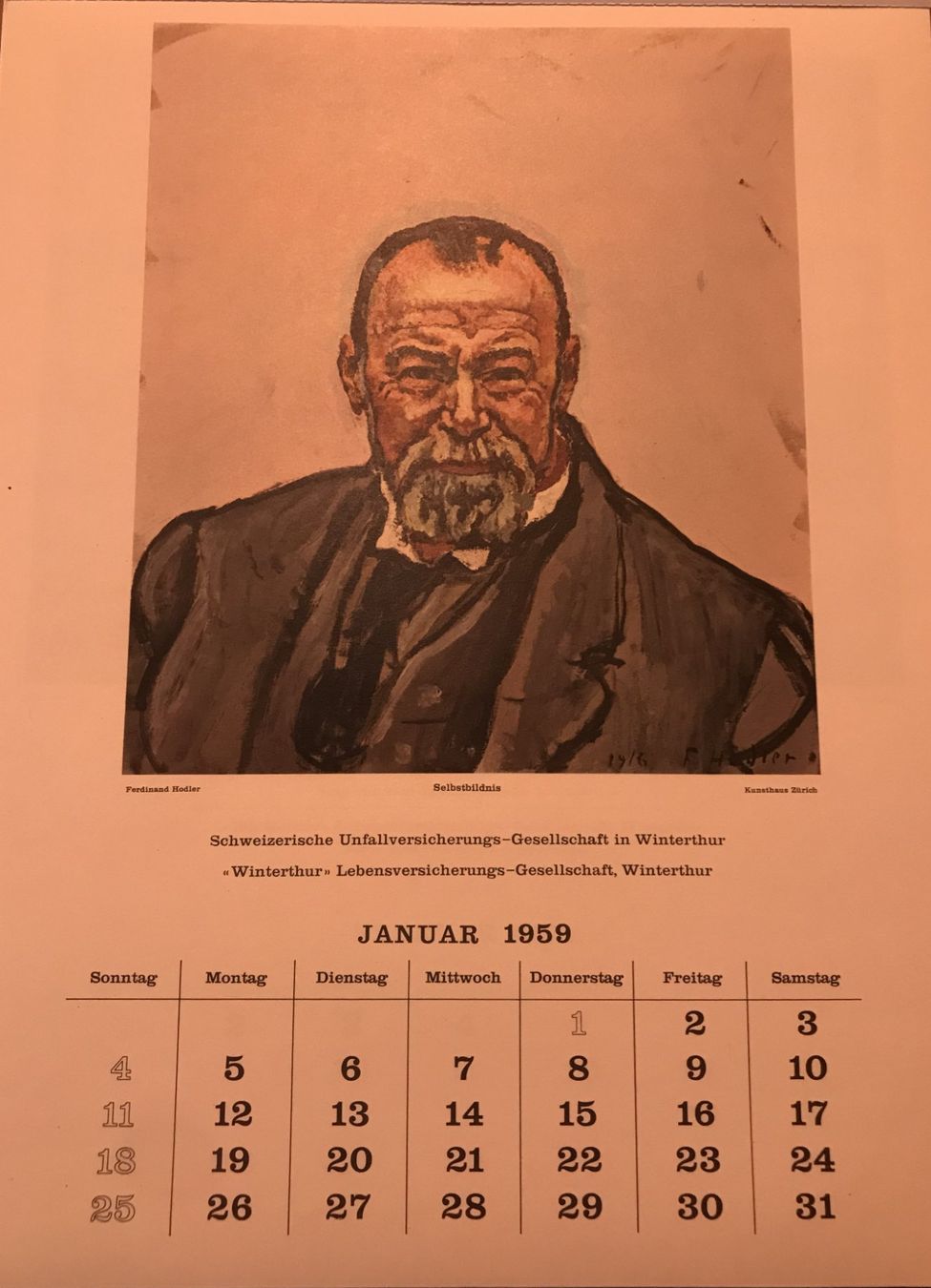 Calendari: Kalender Winterthur Versicherungen – Usato da Altstätten SG venduto da Nik2009 3