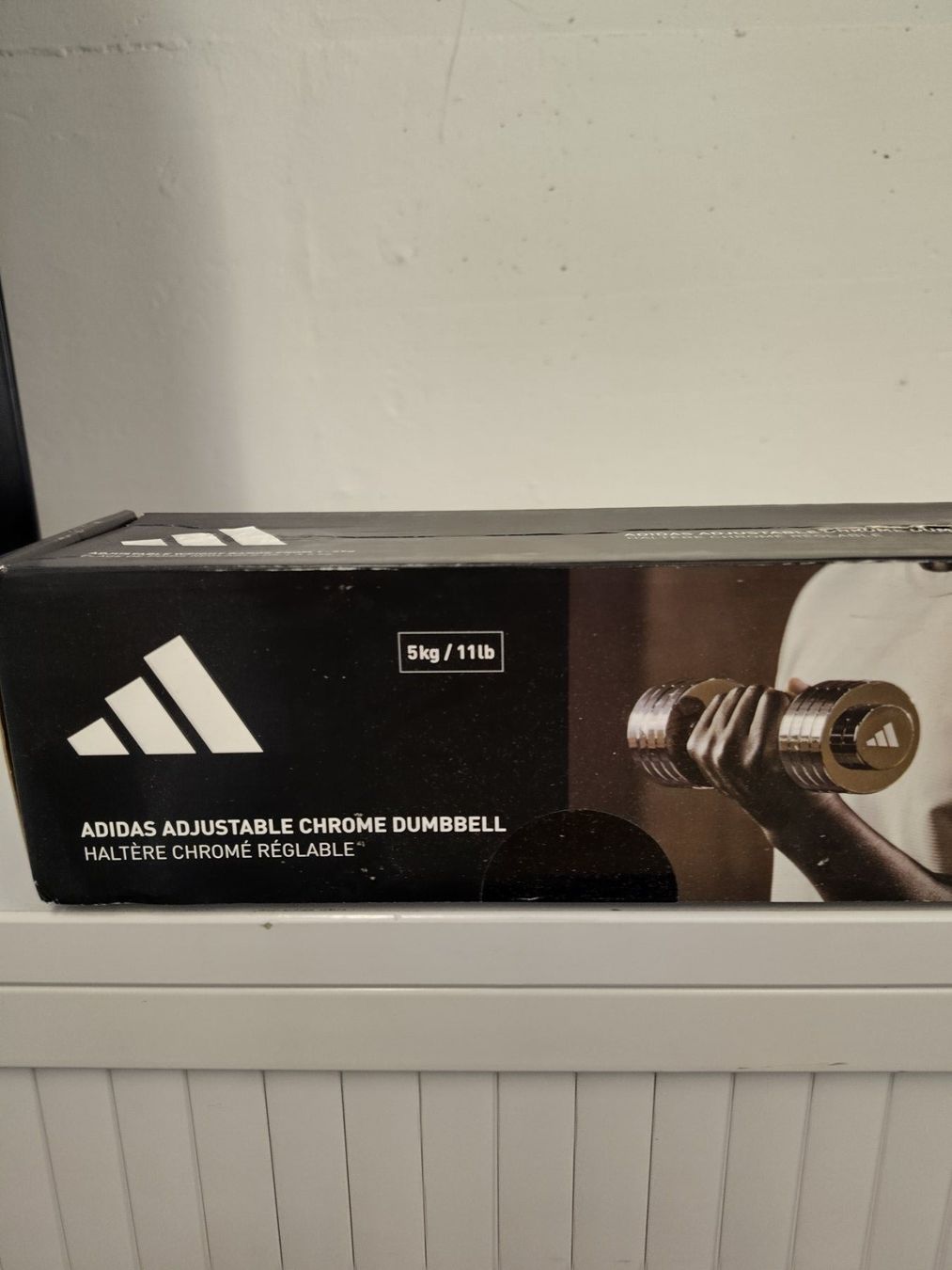 Manubri & Pesi: Adidas - Adjustable Chrome Dumbbell (1-5kg) – Nuovo e nell'imballaggio originale da Dällikon venduto da Retouren_Resale