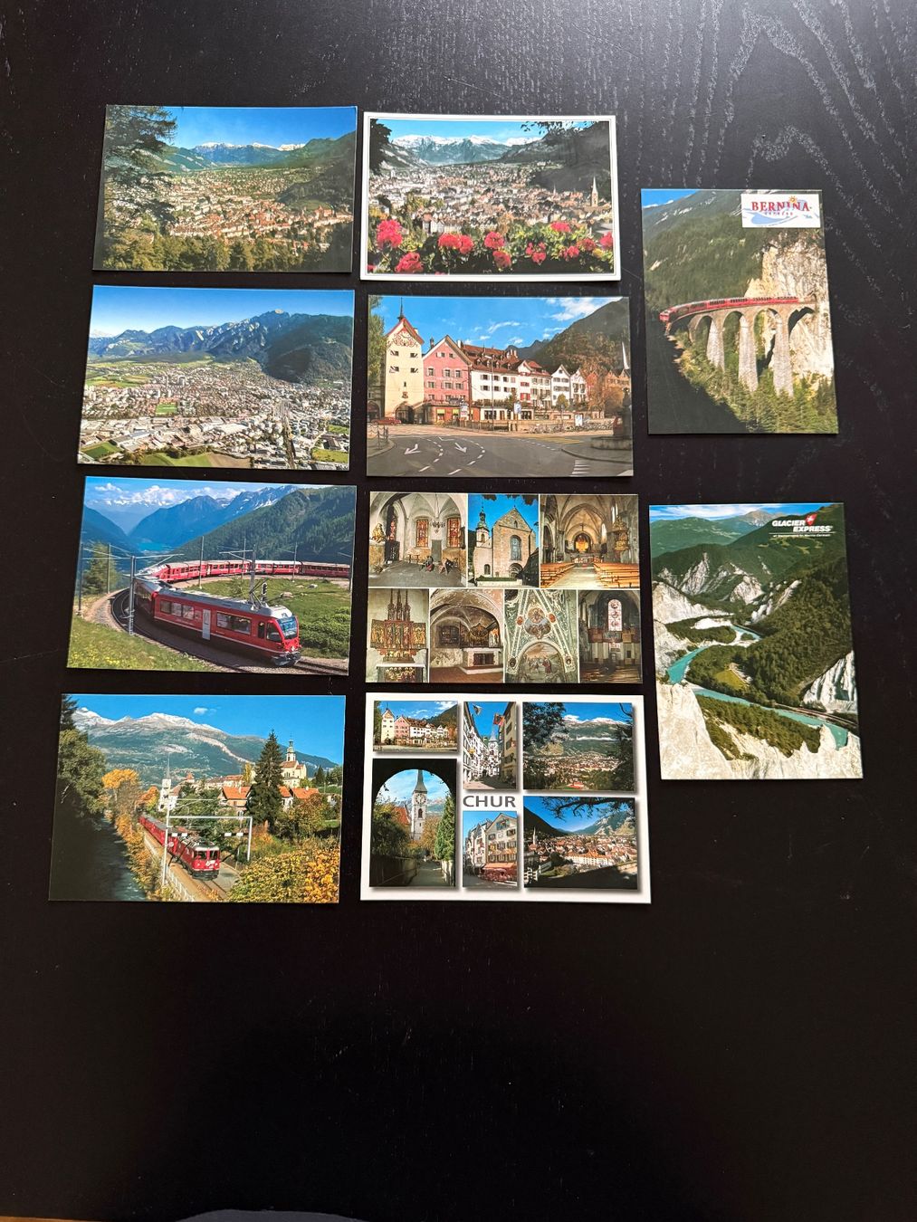 Cartoline postali: 10er Set Ansichtskarten Graubünden - Swiss Souvenir-Postk... – Usato da Erstfeld venduto da Mario_boe0