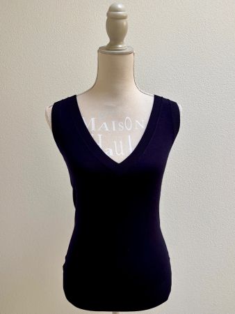 🤍 Strick-Weste / Strick-Gilet von „ZARA“, blau, Gr. S/36 🤍
