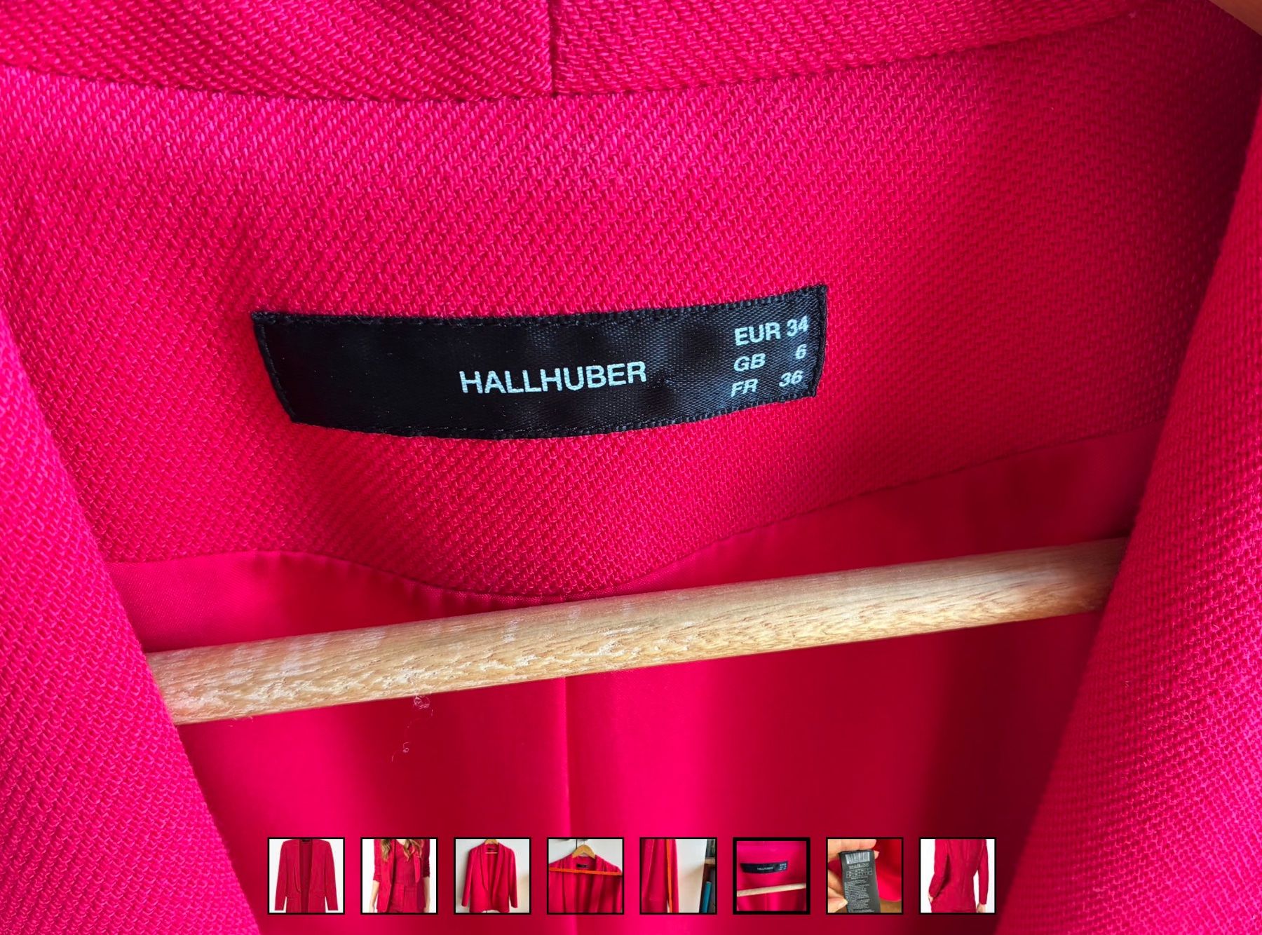 Hallhuber Giacche: HALLHUBER BLAZER Fuchsia, GR. 34 – Usato da Honau venduto da olya_i 5
