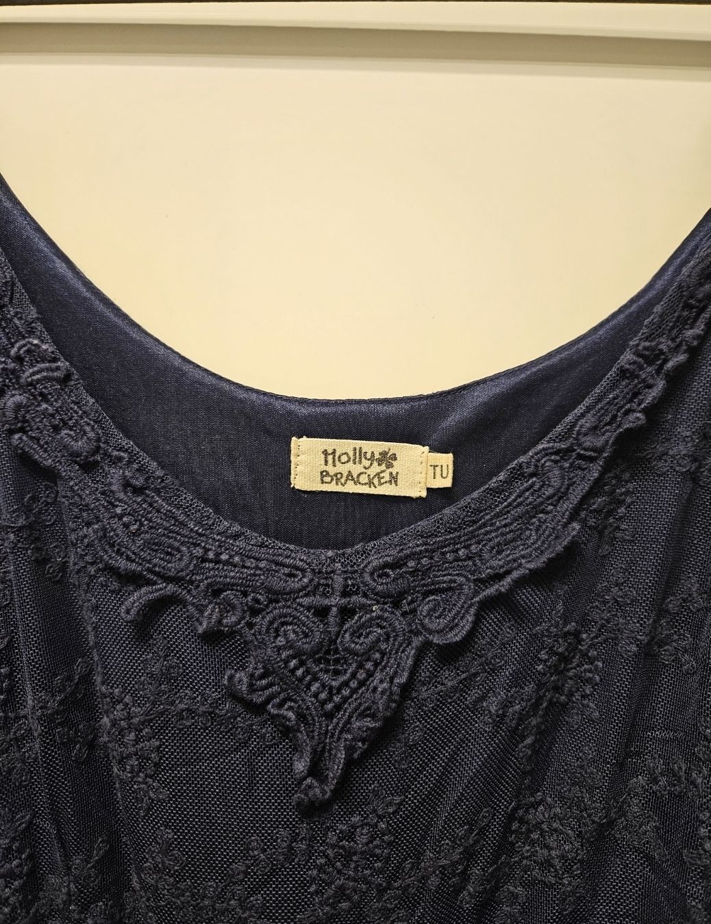 Vestiti: Molly Bracken Boho Hippie Spitzenkleid navy – Nuovo (secondo la descrizione) da Zürich venduto da ColdCoffee 1