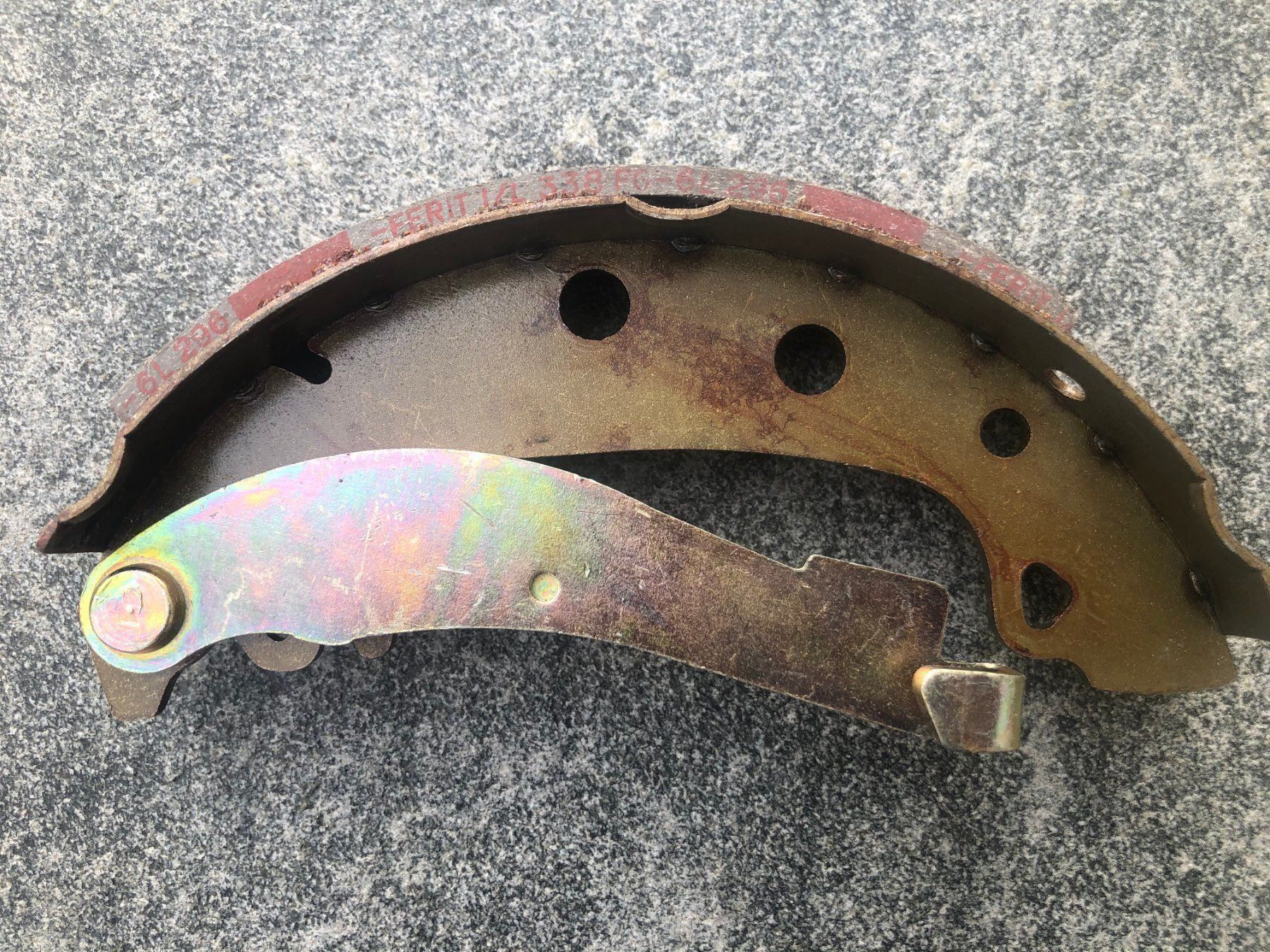 Fiat Alle Autoersatzteile: Bremsbacke hinten original Fiat – Neu (gemäss Beschreibung) aus Speicherschwendi von Supersport 3