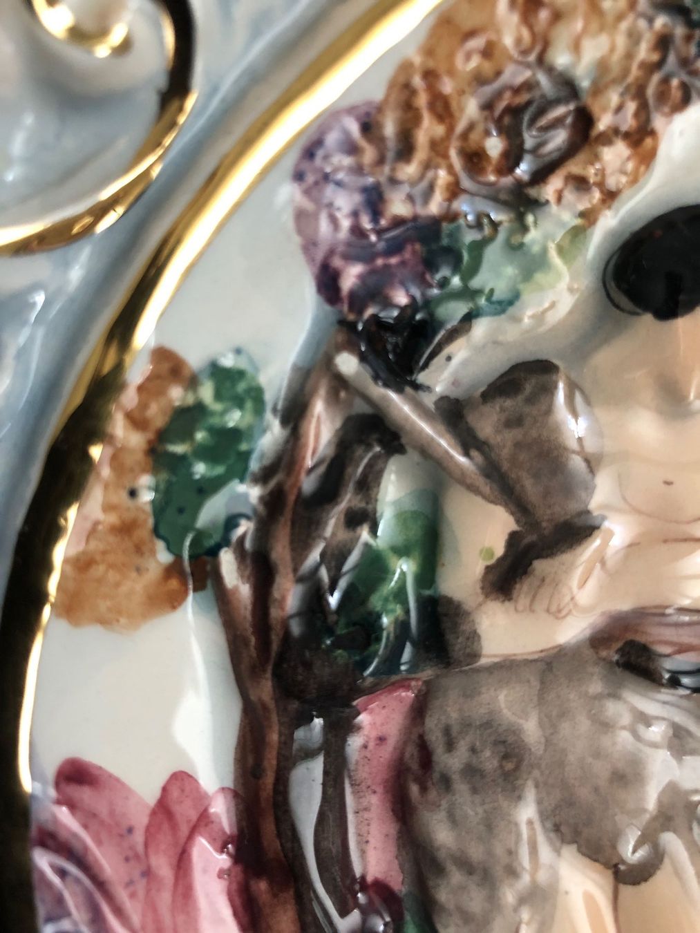 Piatti: Teller R. Capodimonte Italy 32 cm – Usato da Nunningen venduto da anclaudia 8