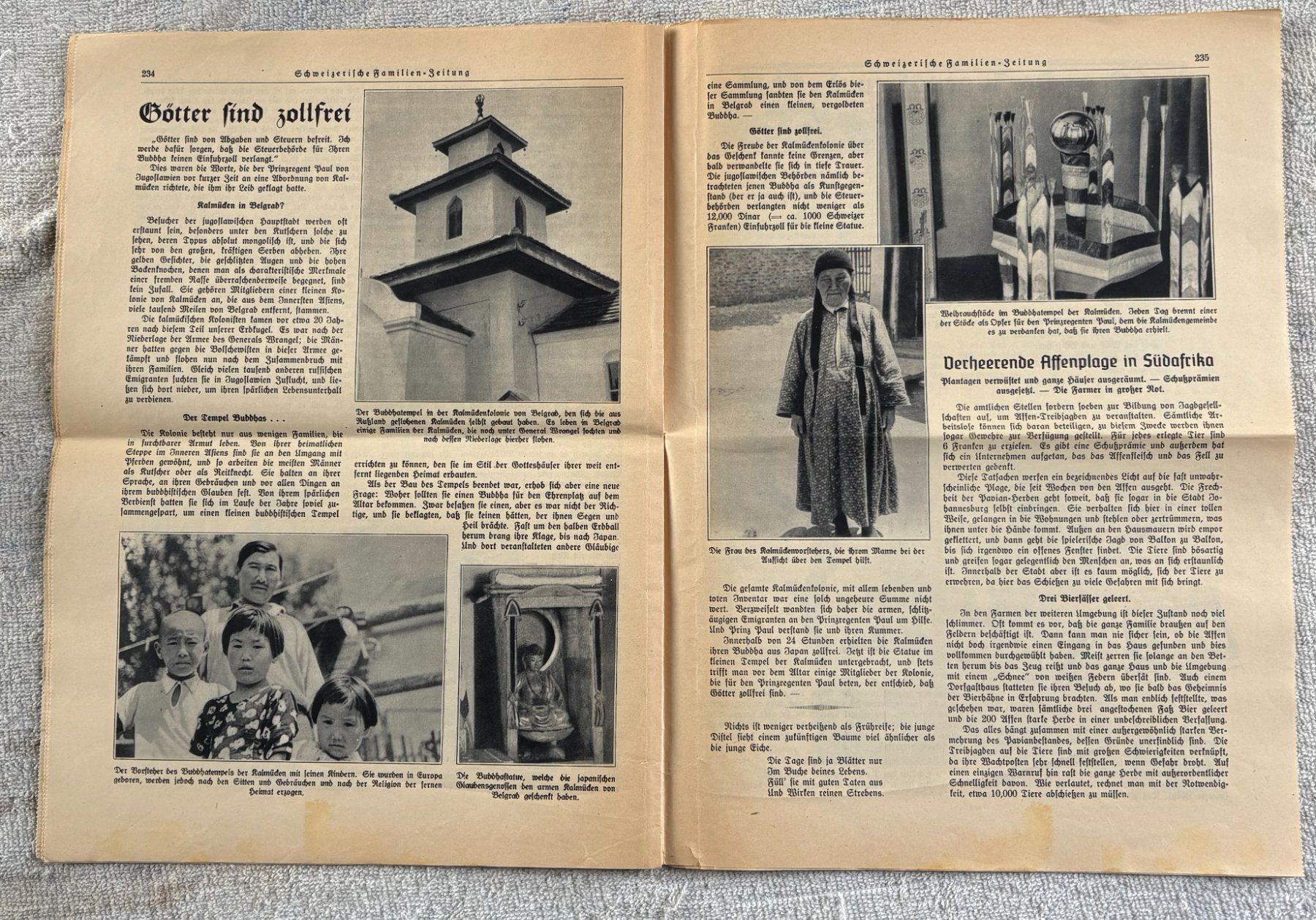 Zeitschriften & Magazine: DAS LEBEN IM BILD 15. APRIL 1939 – Gebraucht aus Ostermundigen von wini63 2