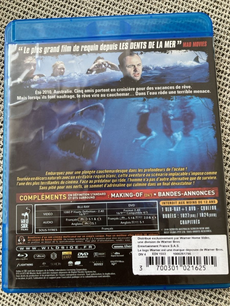 Tutti i DVDs: The Reef (Blu-Ray) – Usato da Neuchâtel venduto da Tradeboi 1