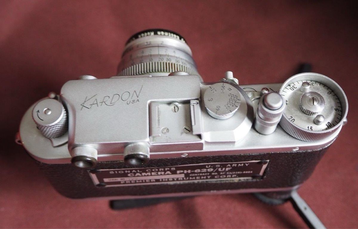 Kardon USA Leica US Army Signal Corps Kodak Objektiv Kamera (D 