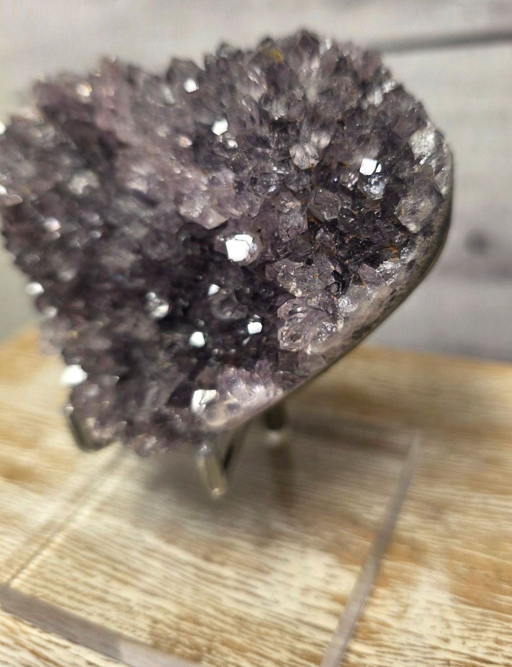 Minerali & Pietre curative: Amethyst Herz 287g – Nuovo e nell'imballaggio originale da Matzingen venduto da Shay_Crystalz 1