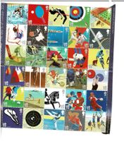 UK Olympics Bogen ohne Rand **