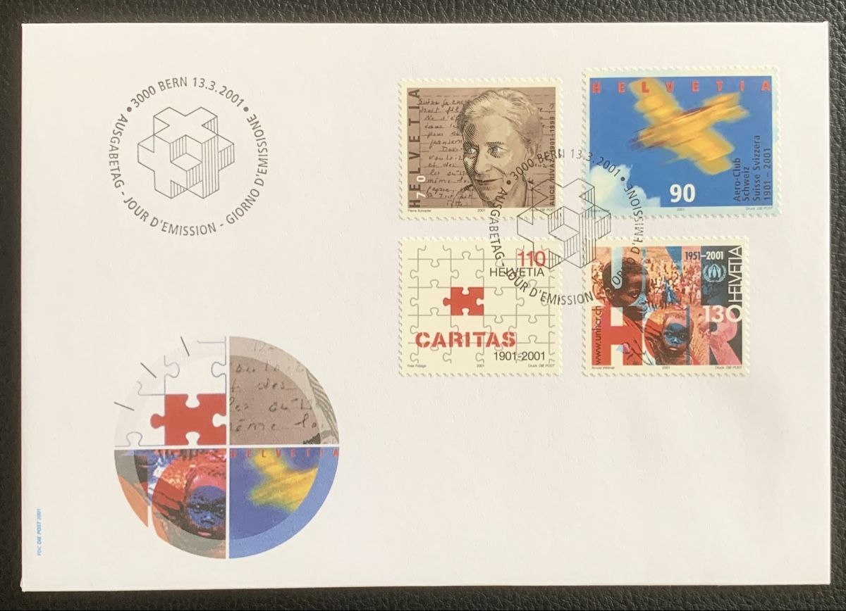 Tutti i francobolli: Pro Aero Briefmarken 2001 – Nuovo (secondo la descrizione) da Cham venduto da Spezialch 2