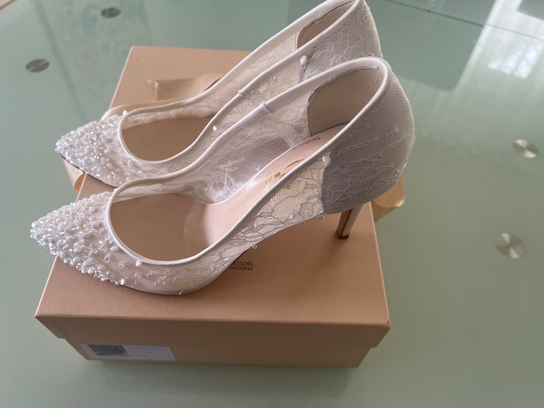 Chaussures femmes: Brautschuhe / Gr. 39 – Neuf avec emballage d'origine à Frauenfeld par stern081 3