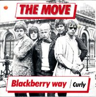 THE MOVE - BLACKBERRY WAY / CURLY (7'' Vinyl Single VG)