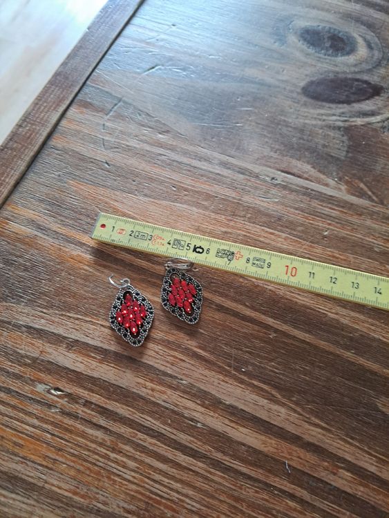 Boucles D'oreilles Créoles Clips - Vintage Neuves De Stock - Dorées