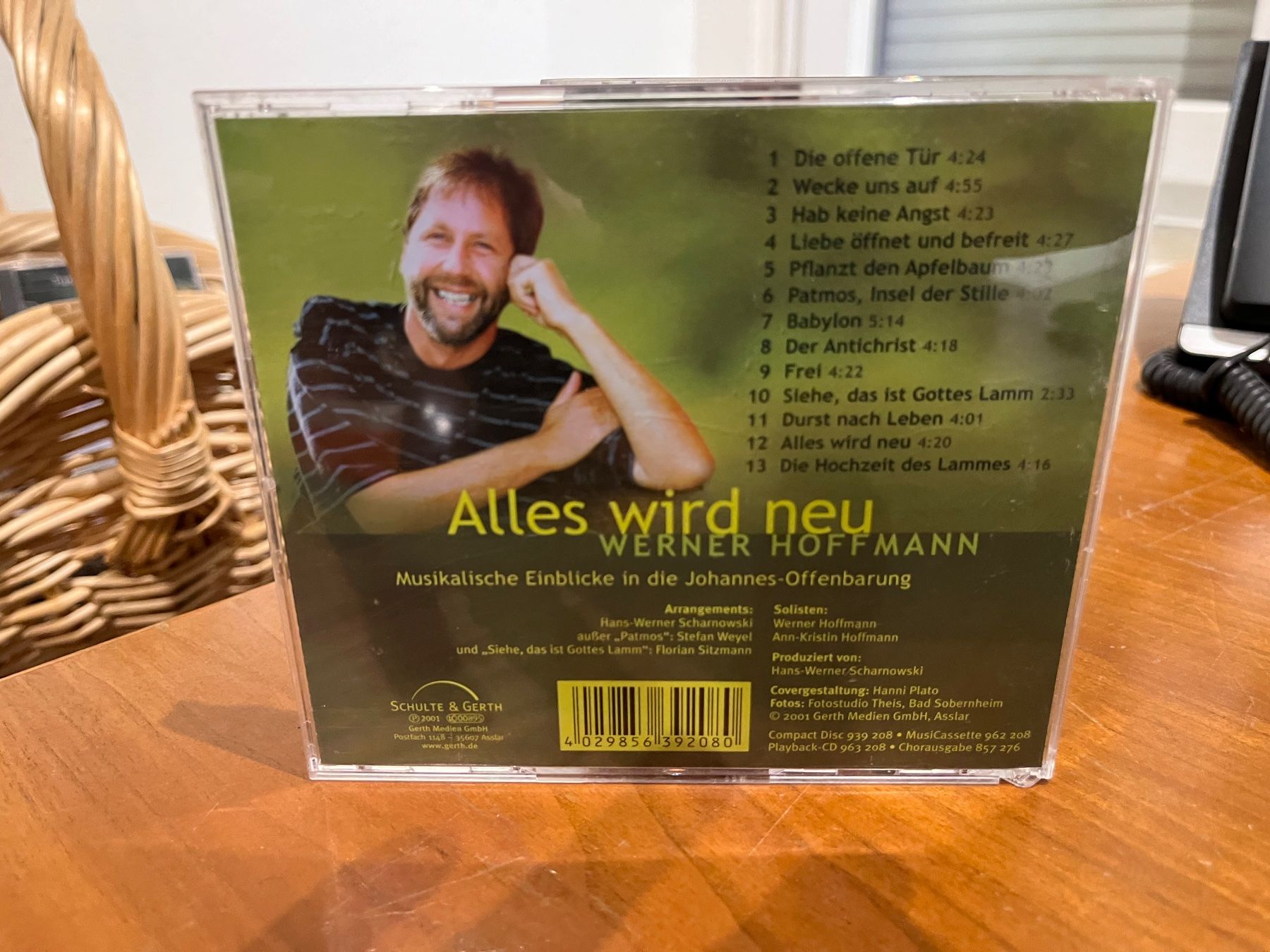 CD: Werner Hoffmann - Alles Wird Neu - HJ42B – Usato da Küsnacht ZH venduto da swisssales.net 1