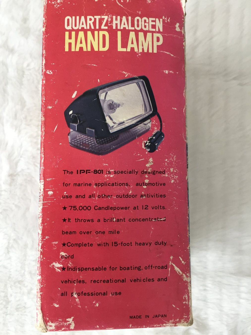 Lampade: antike Handlampe Halogen - Originalverpackung – Usato da Unterterzen venduto da bac_287t 5
