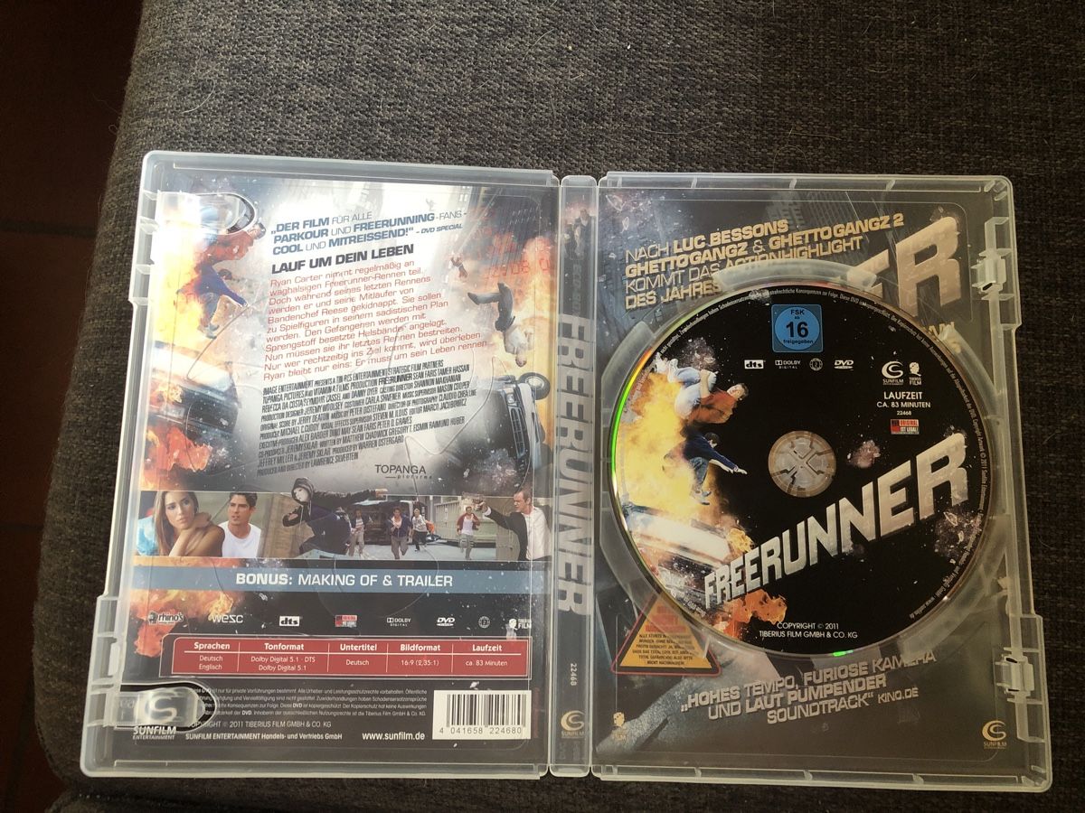 Tous les DVDs: DVD, FREERUNNER – D'occasion à Balsthal par Katzenfan99 2