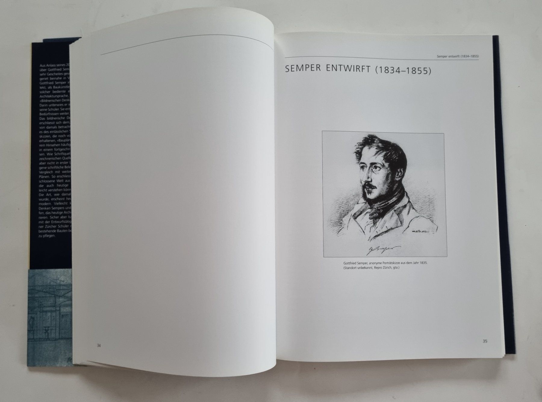 Libri: Gottfried Semper am Zeichenbrett - Architekturbuch – Usato da Opfikon venduto da Diversamente 3