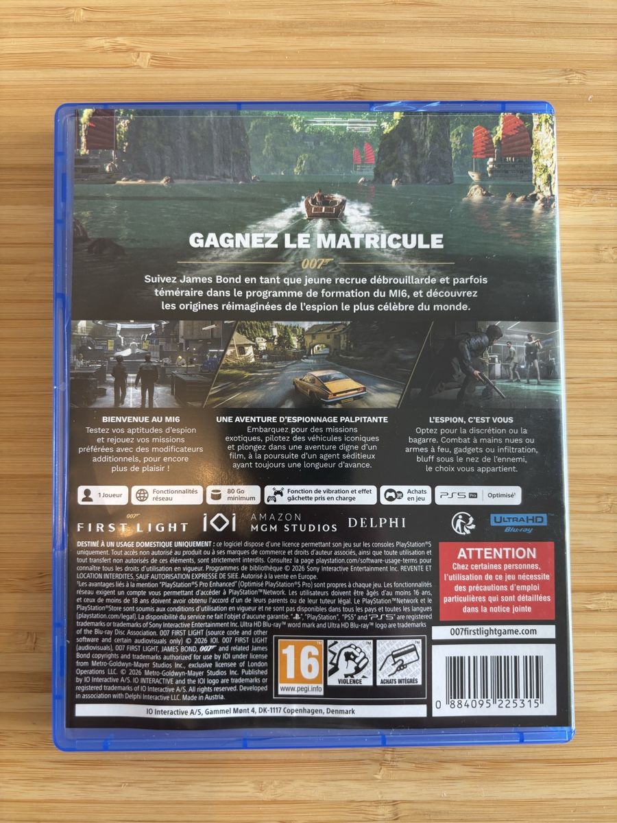 Sony Jeux: PS5 Game 007 First Light PEGI 16 good condition – D'occasion à Thônex par PeteAbagnele 1