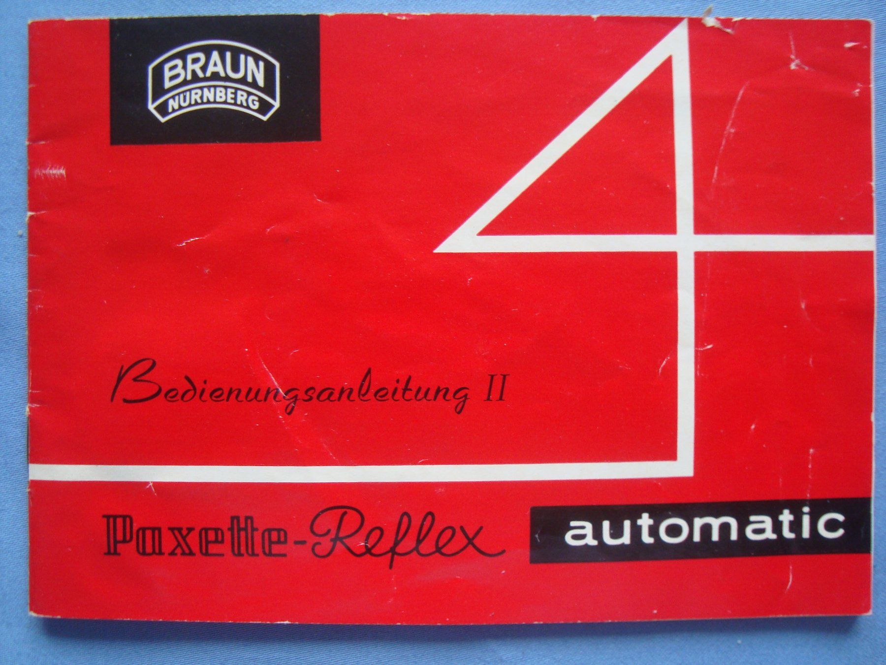 Braun Fotocamera: Braun Paxette Reflex automatic Kamera + Tasche – Usato da Pfungen venduto da jungstein 3