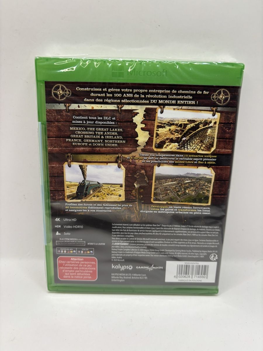 Giochi: Railway Empire Xbox One NEUF – Nuovo e nell'imballaggio originale da Genève venduto da sho_67qj 1