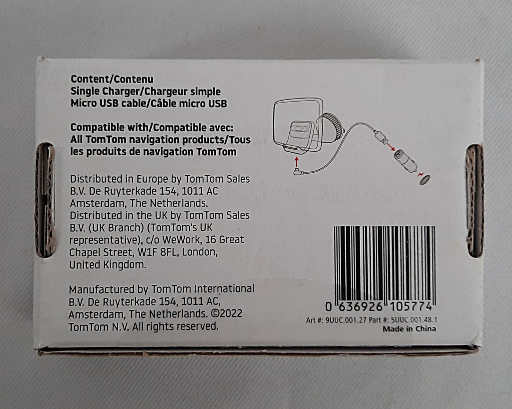 Tomtom Caricabatterie: TOMTOM Single Charger – Nuovo (secondo la descrizione) da Beinwil am See venduto da Restwert_Beinwil 1