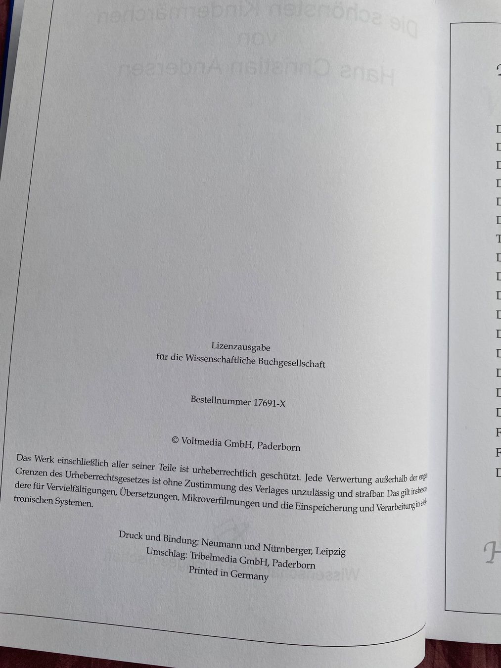 Bücher: Die schönsten Kindermärchen H. Chr. Andersen Kinderbuch Buch – Gebraucht aus Basel von him_5r5n 3