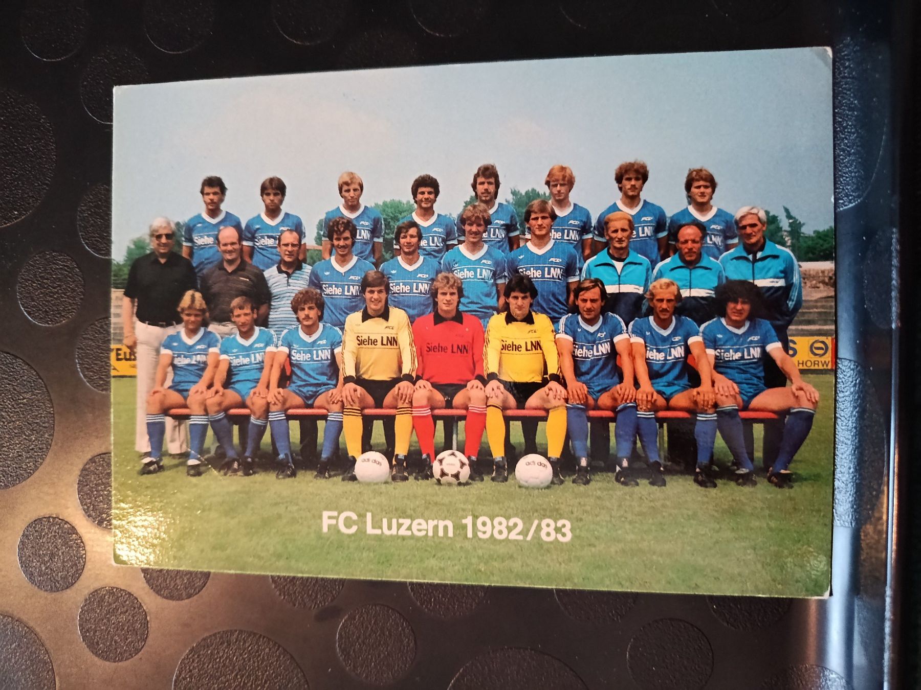 Autogramme: FC Luzern - Saison 1982/83 – Gebraucht aus Menziken von Artographs