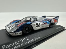 Porsche 917L 1:43 24h Le Mans 1971, limitiert, MINICHAMPS