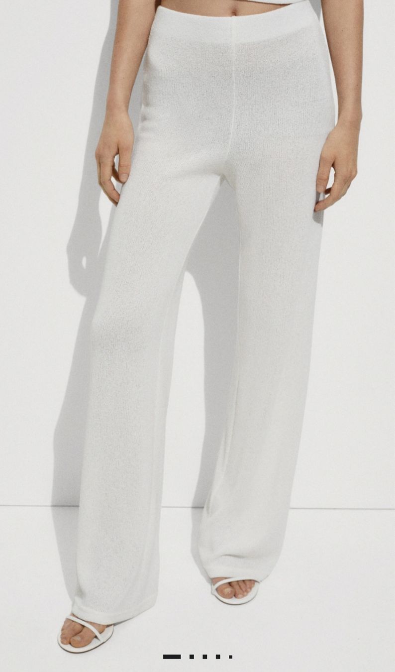 Mango Pantaloni: Strickhose Mango, brandneu – Nuovo e nell'imballaggio originale da Jonen venduto da Juliette_St