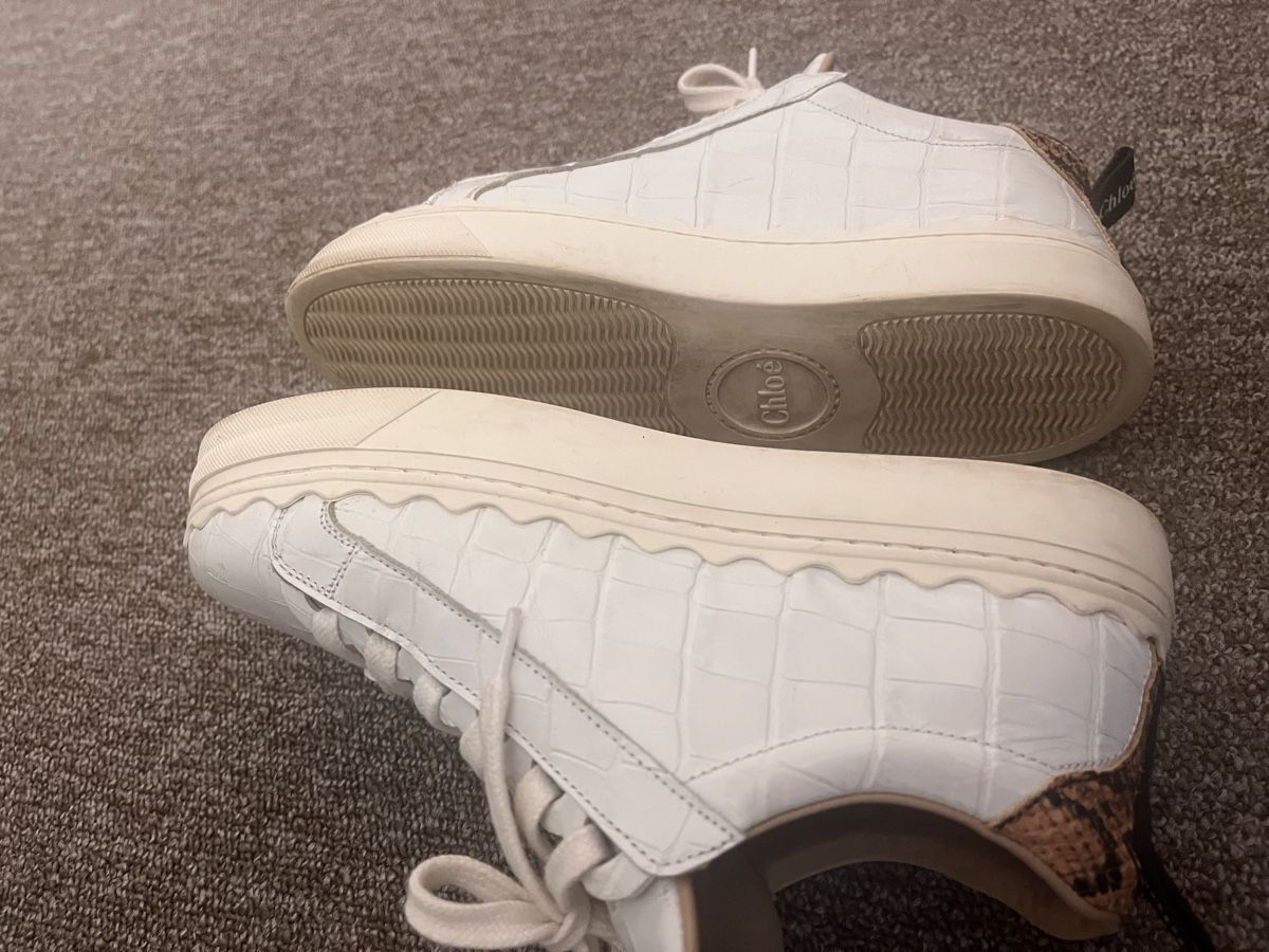 Chloé Chaussures femmes: Chloe Sneakers Weiss Gr. 38 – D'occasion à Zumikon par DesignDeluxe 1