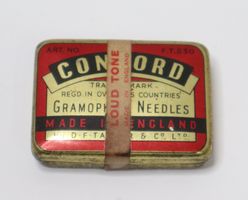Grammophonnadeln Concord  200 Nadeln Grammophon Dose