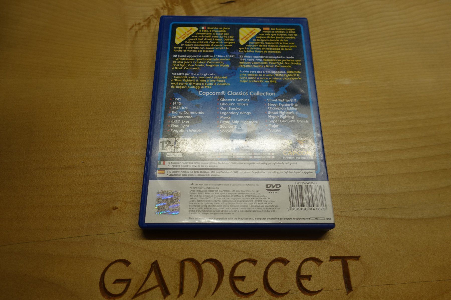 Sony Spiele: Capcom Classics Collection - Italienisch – Gebraucht aus Steinach von Gamecet 2