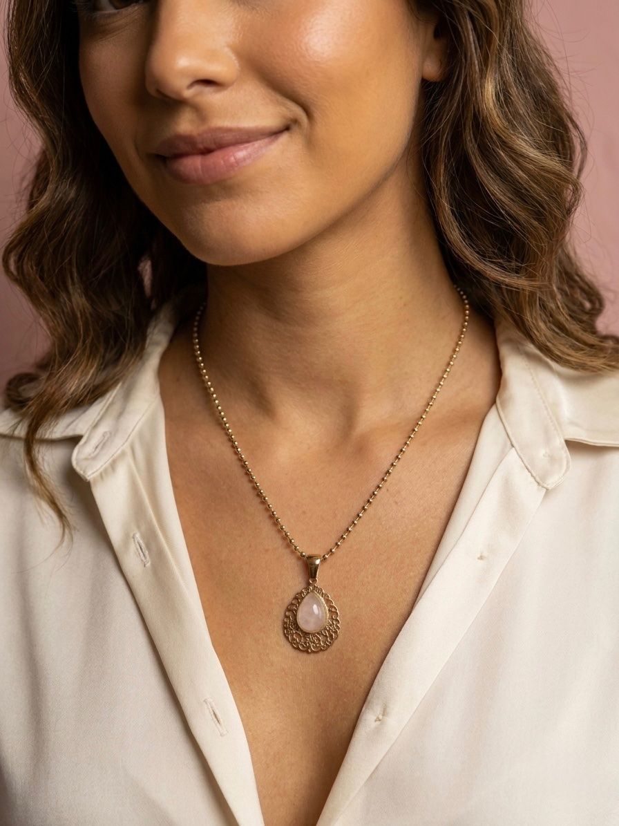 Catenine: Collier pierre de lune – Nuovo e nell'imballaggio originale da St-Maurice venduto da Sandrinette123 1