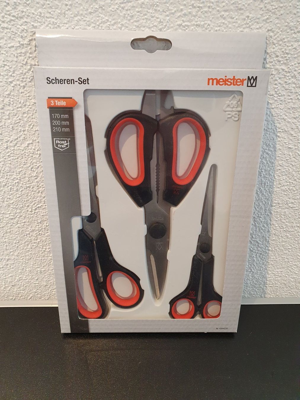 Tutti gli attrezzi: Neu - meister - Scheren - Set - 3-teilig – Nuovo e nell'imballaggio originale da Dagmersellen venduto da Jarsetz_Restposten