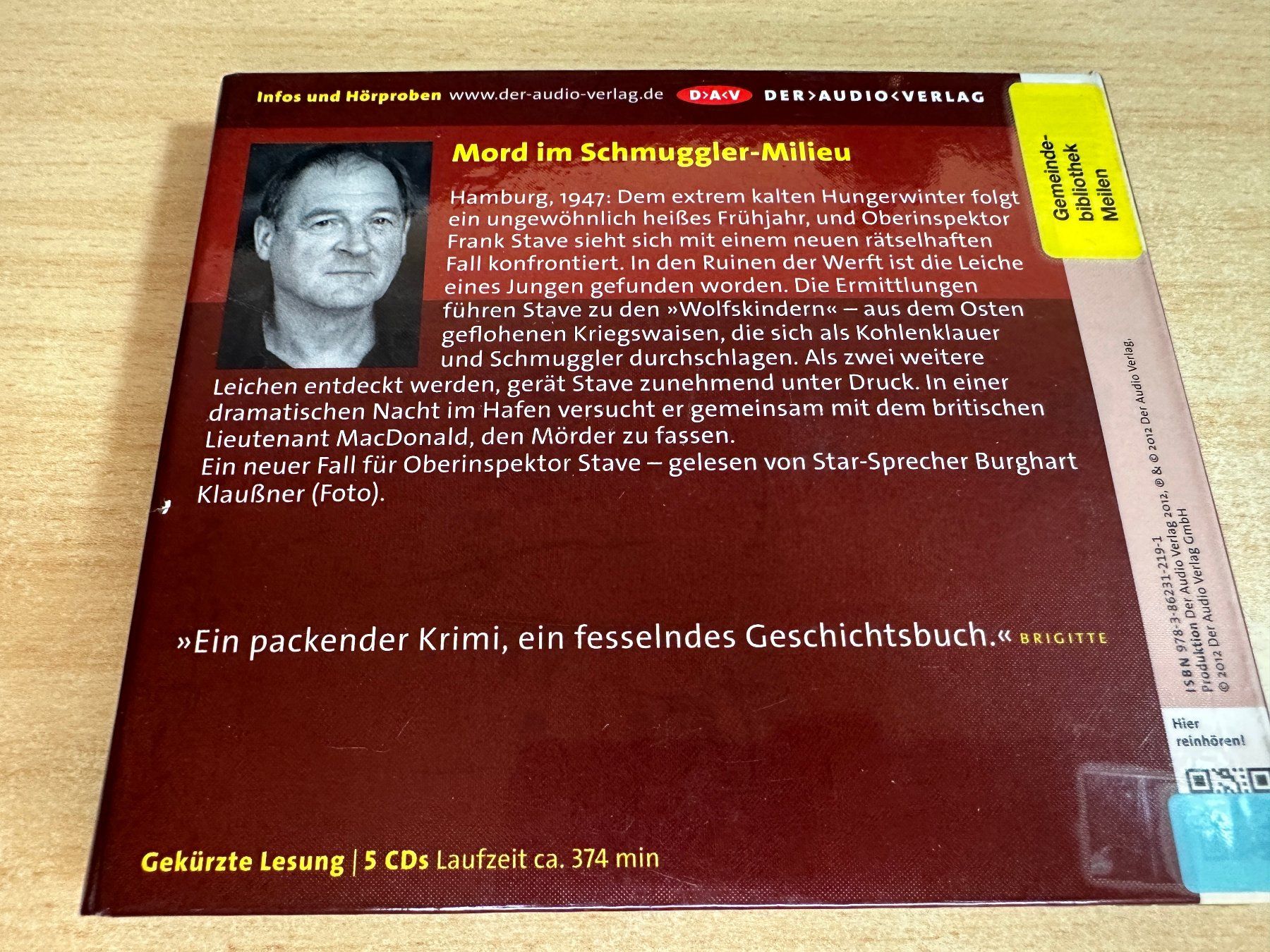 Livres audio: K9 Cay Rademacher - Der Schieber - 5 CD – D'occasion à Rikon im Tösstal par Alpenmutz 1