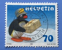 Nr.964 Klein-Pingu GESTEMPELT Sonderpostmarken 1999 Olten