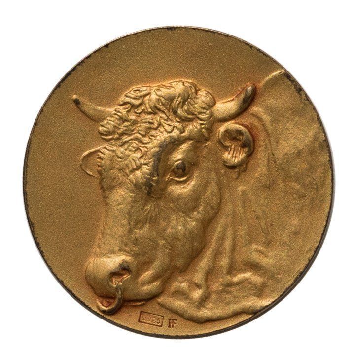 Medaillen: Medaille Schweizerischer Braunviehzucht – Gebraucht aus Rotkreuz von Swiss-Coins 1