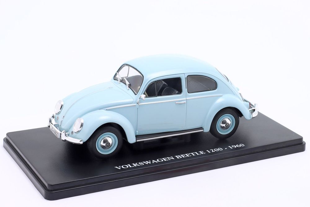 VW Käfer 1200 1959-1960 hellblau 1:24 von Hachette
