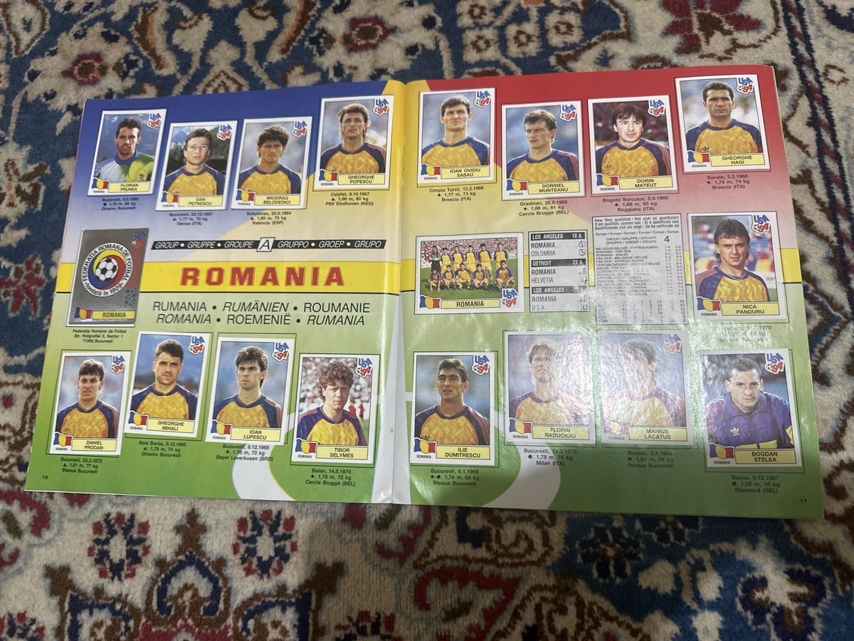 Panini Album: Album Panini USA 94 completo – Usato da Bellinzona venduto da Ti.belli 7